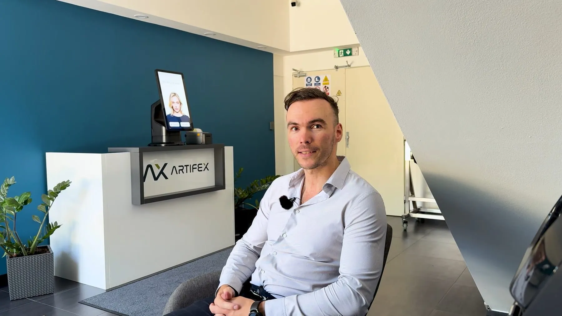Video case study: Digital receptionist Monika at Artifex